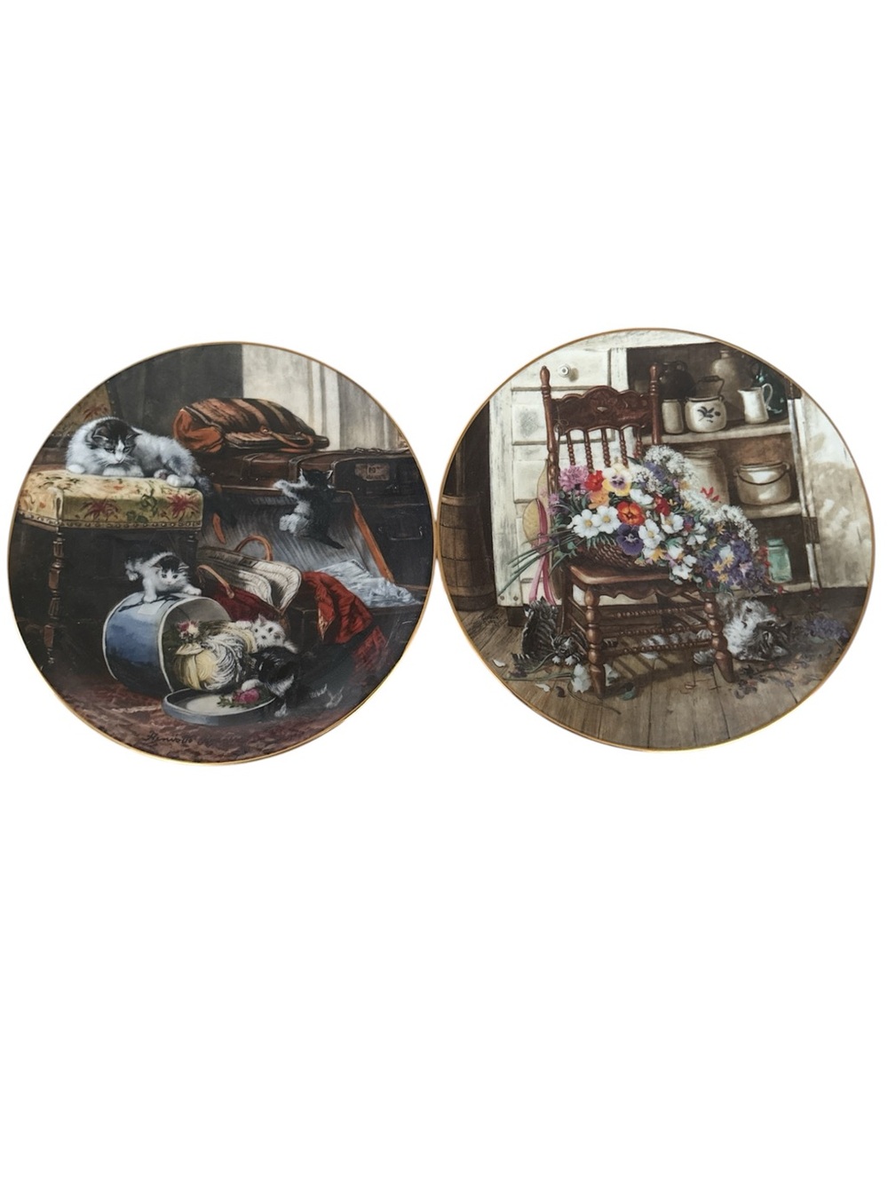 Bradford Exchange Vintage China Plates